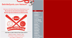 Desktop Screenshot of bellvillesports.com